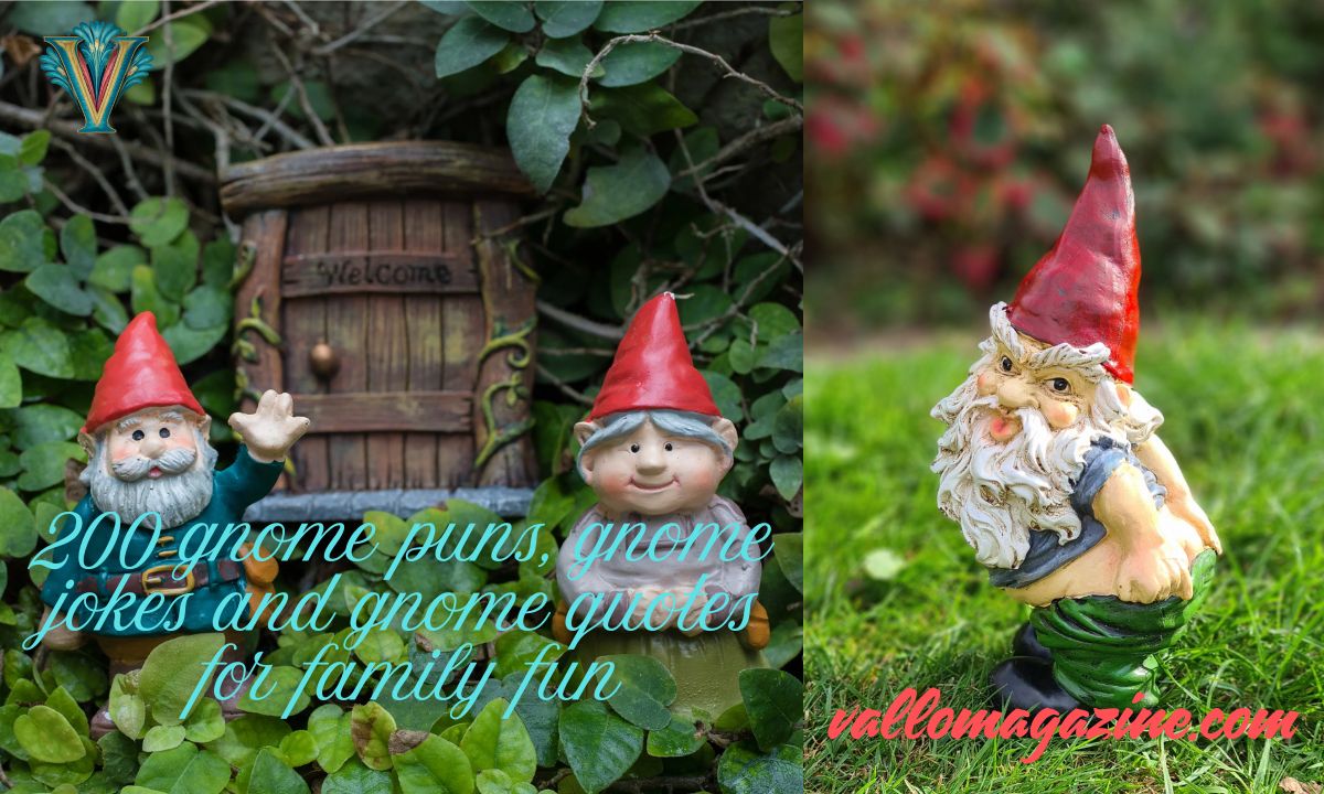 200 gnome puns, gnome jokes and gnome quotes for family fun