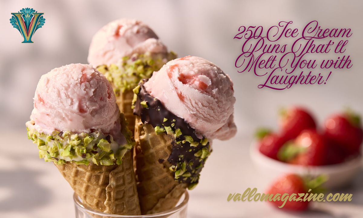 250 Ice Cream Puns That’ll Melt You with Laughter!