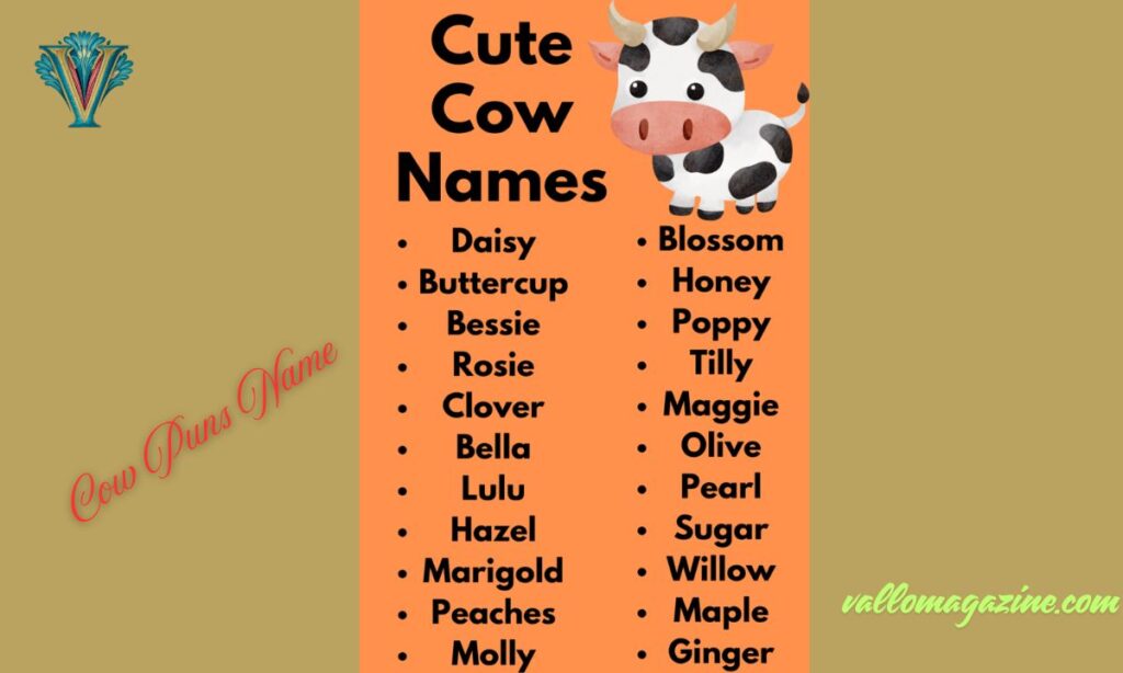 Cow Puns Name