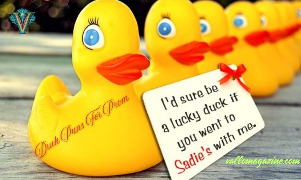 Duck Puns For Prom