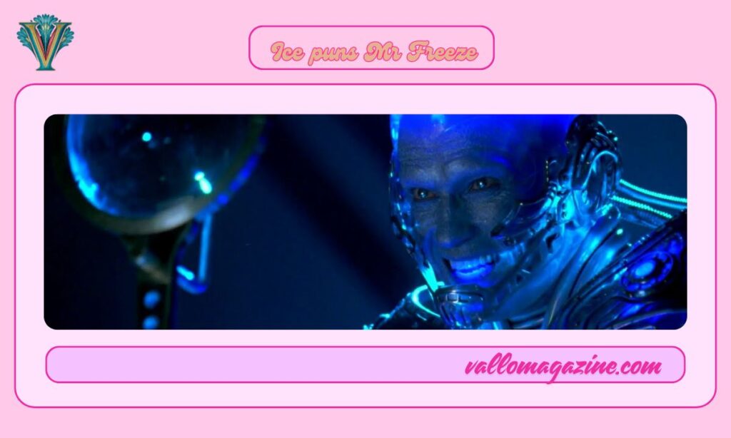 Ice puns Mr Freeze