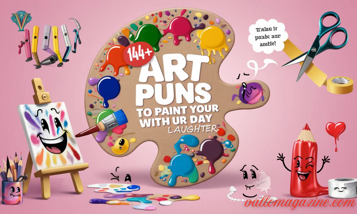 200 funny art puns and art jokes for creative laughs