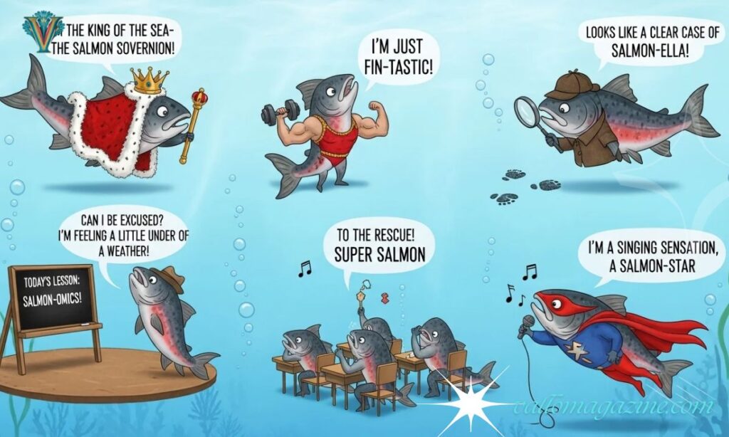 Funny Salmon Puns