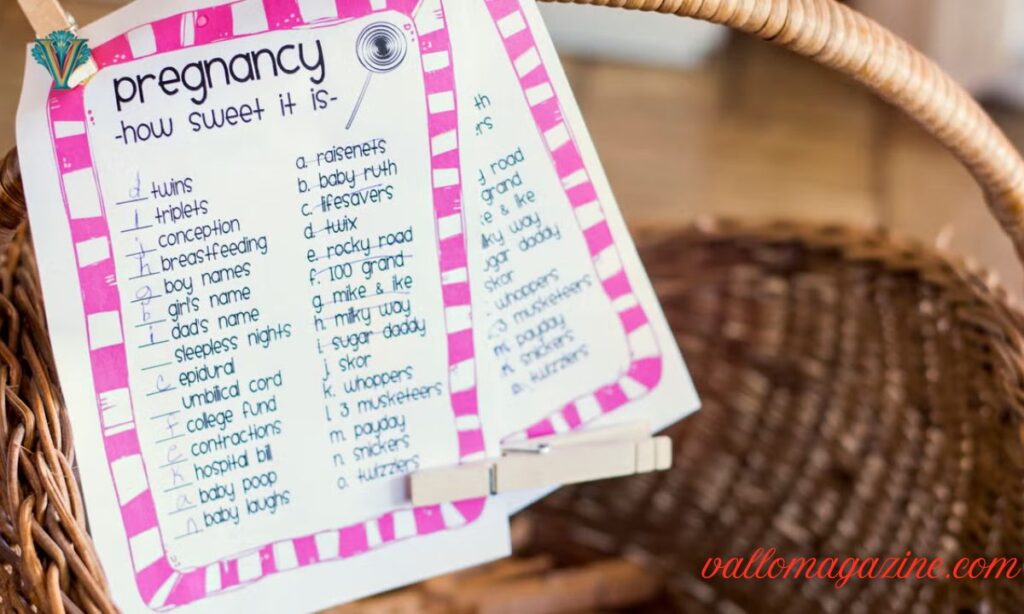 Name Game Baby Shower Puns