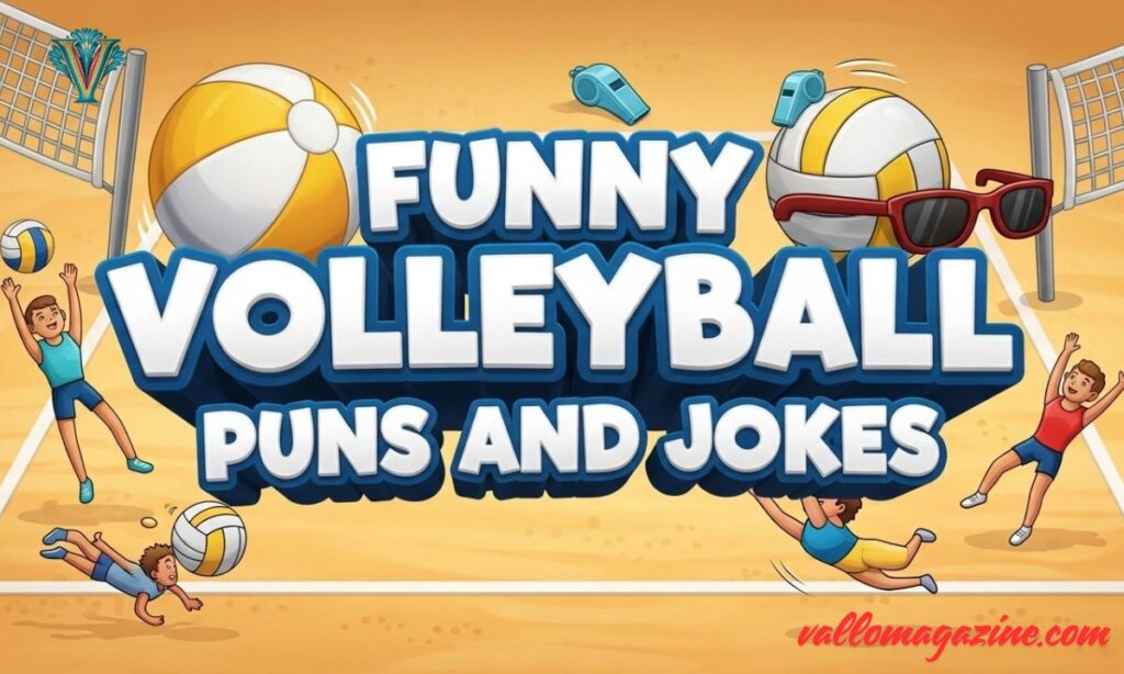 Volleyball Puns for Tourists and Travelers 