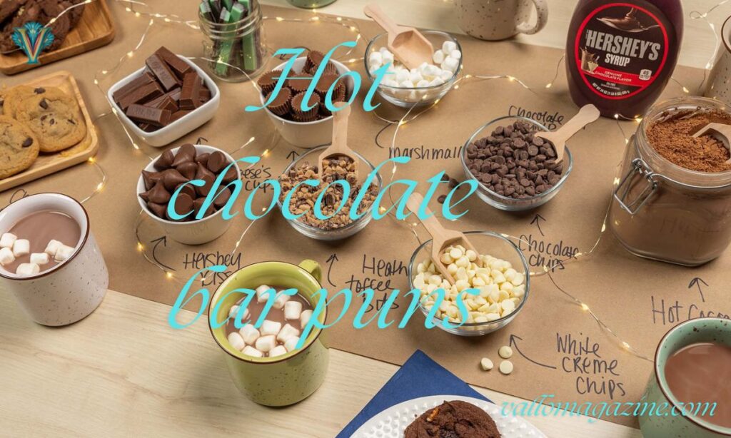 Hot chocolate bar puns