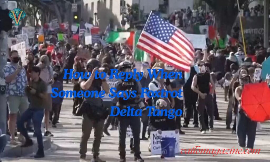 How to Reply When Someone Says Foxtrot Delta Tango