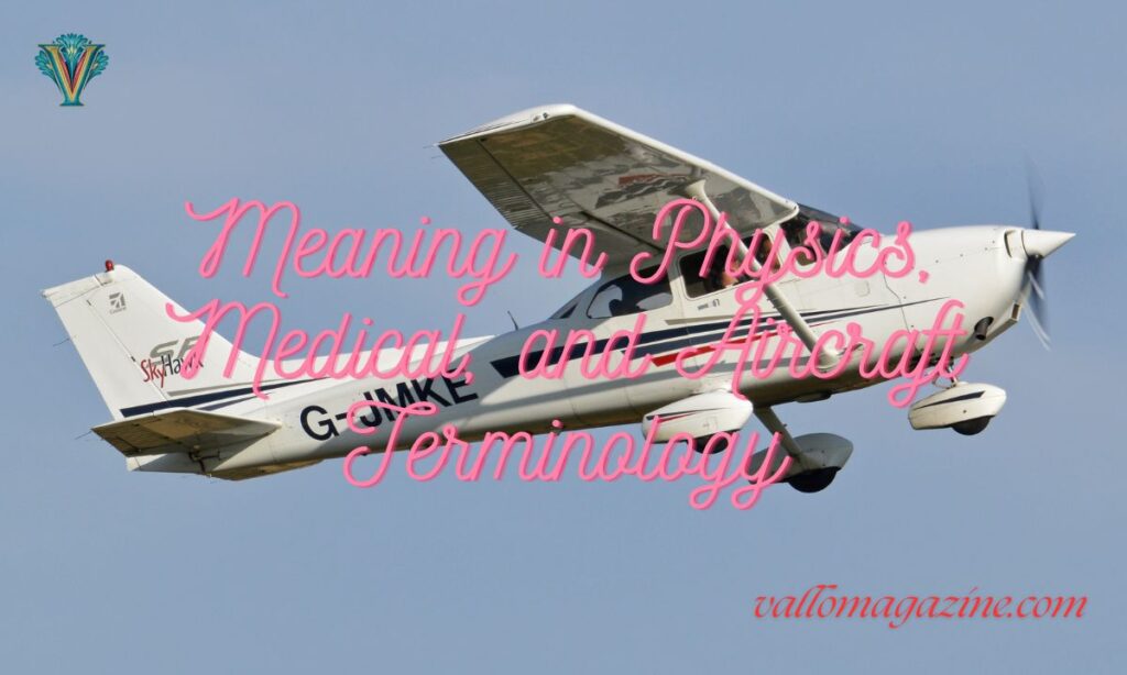 Meaning in Physics, Medical, and Aircraft Terminology