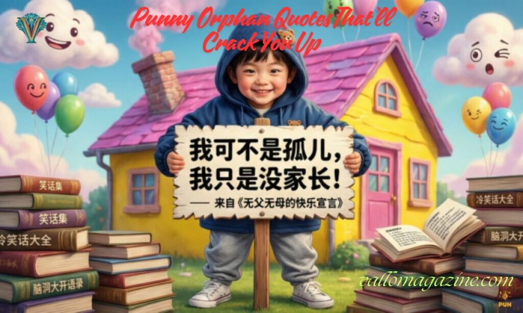 Punny Orphan Quotes That’ll Crack You Up