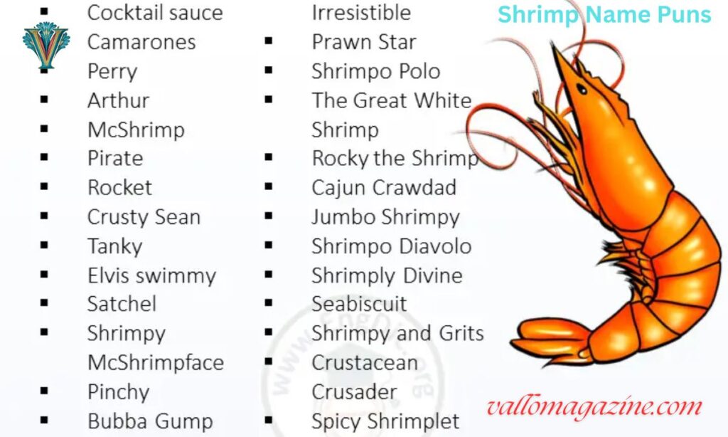 Shrimp Name Puns