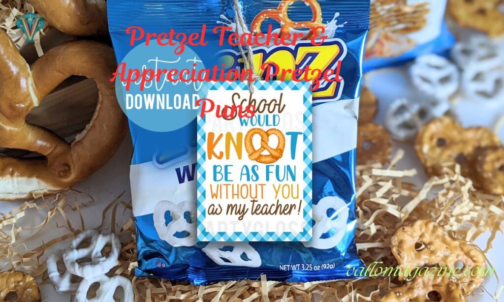 Teacher & Appreciation Pretzel Puns
